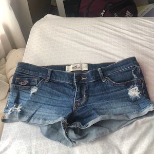 Hollister Ripped Shorts Size 7
